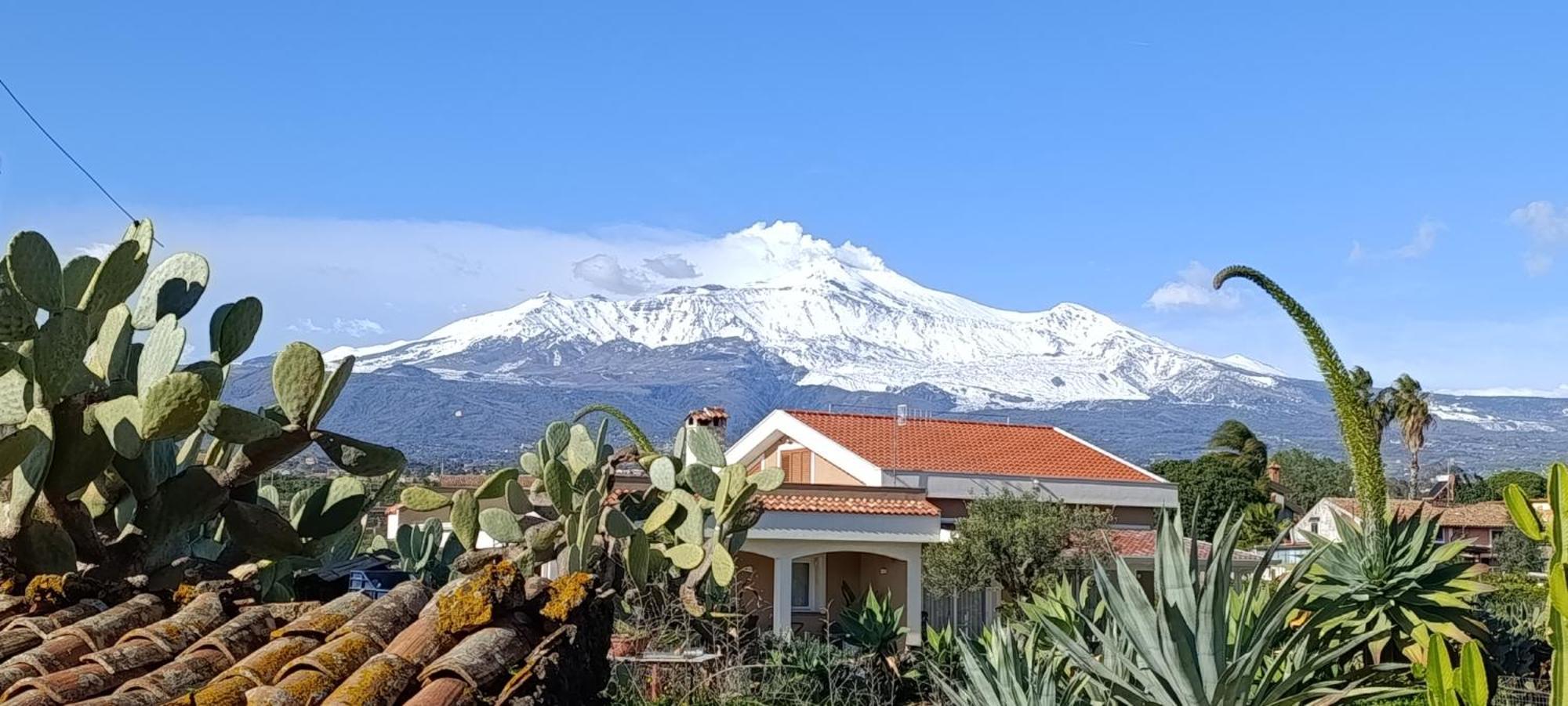 Willa Casa Del Sole Con Vista Sull'Etna A 200 Mt Dal Mare Acireale Zewnętrze zdjęcie