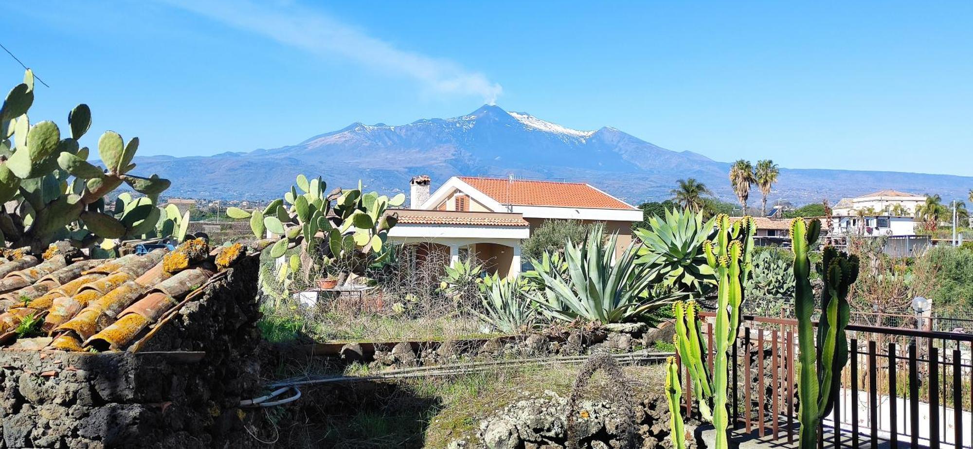 Willa Casa Del Sole Con Vista Sull'Etna A 200 Mt Dal Mare Acireale Zewnętrze zdjęcie