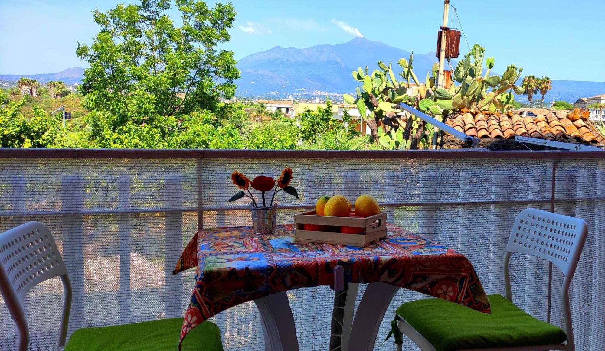 Willa Casa Del Sole Con Vista Sull'Etna A 200 Mt Dal Mare Acireale Zewnętrze zdjęcie
