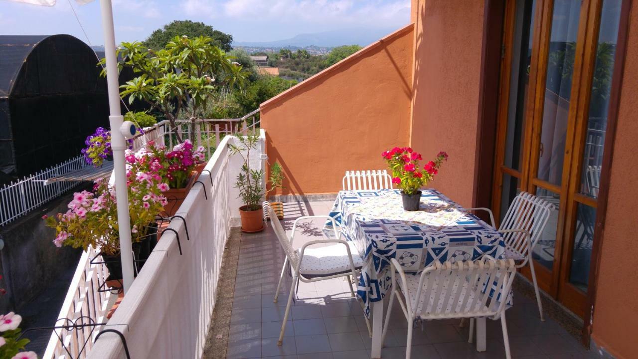 Willa Casa Del Sole Con Vista Sull'Etna A 200 Mt Dal Mare Acireale Zewnętrze zdjęcie